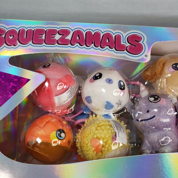 Squeezamals Gleam Collection Platinum with Mystery Plush Beverly Hills Co. New - Picture 4 of 16